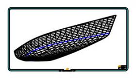 3-Dimensional lines plan design concept
